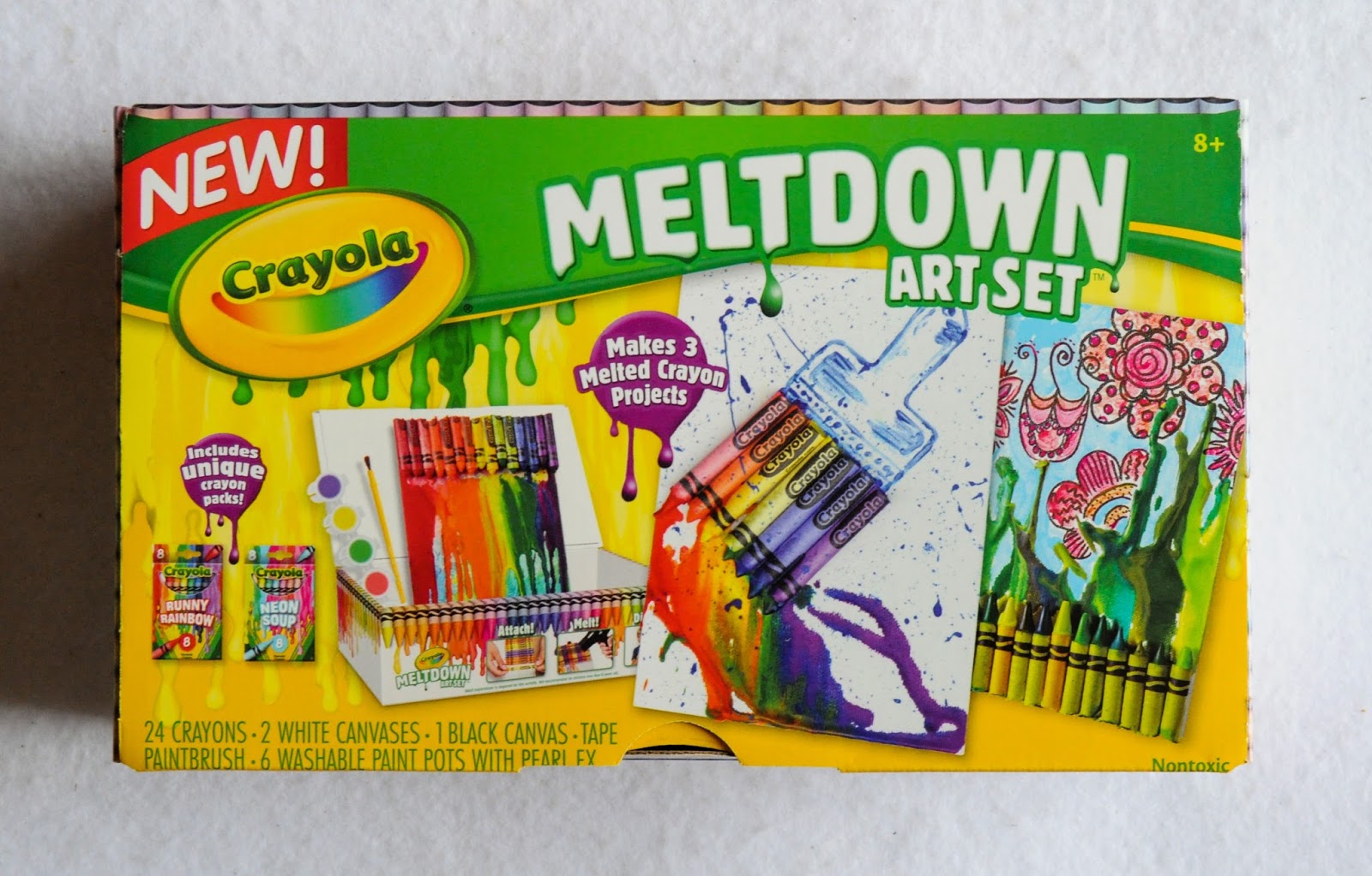 Crayola Meltdown Crayons Art Set What's Inside the Box Jenny's