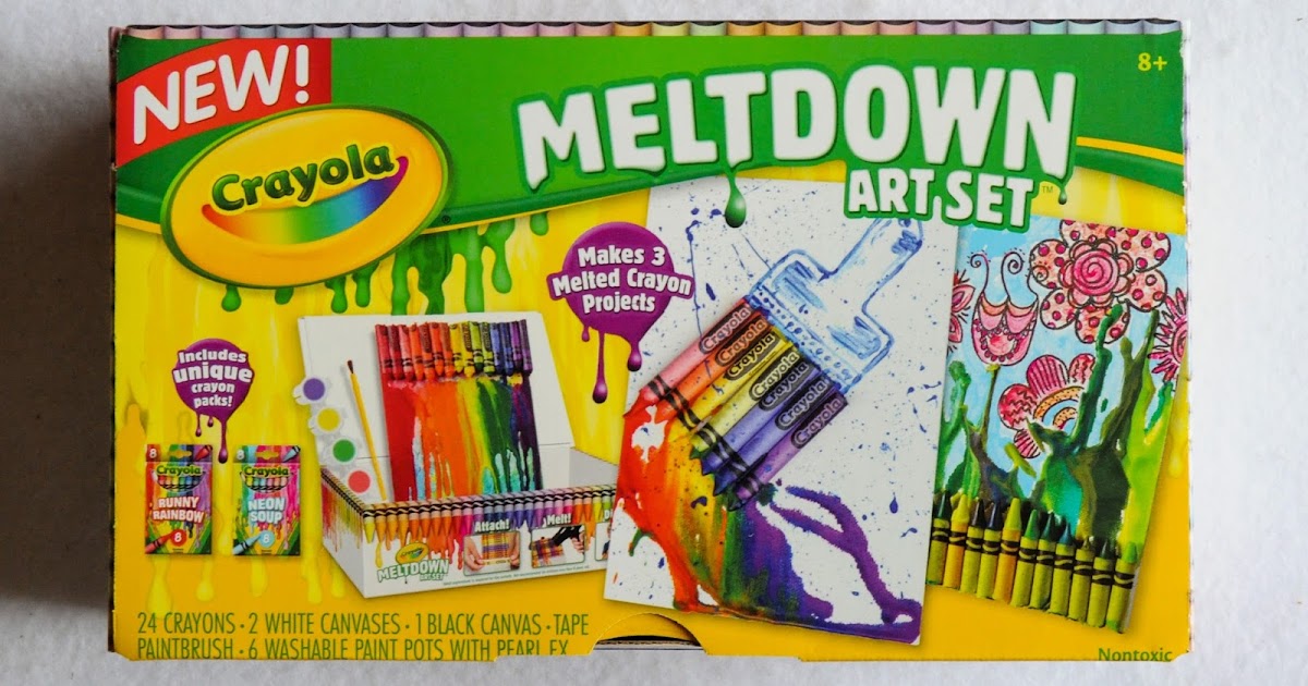 Crayola Meltdown Crayons Art Set: What's Inside the Box