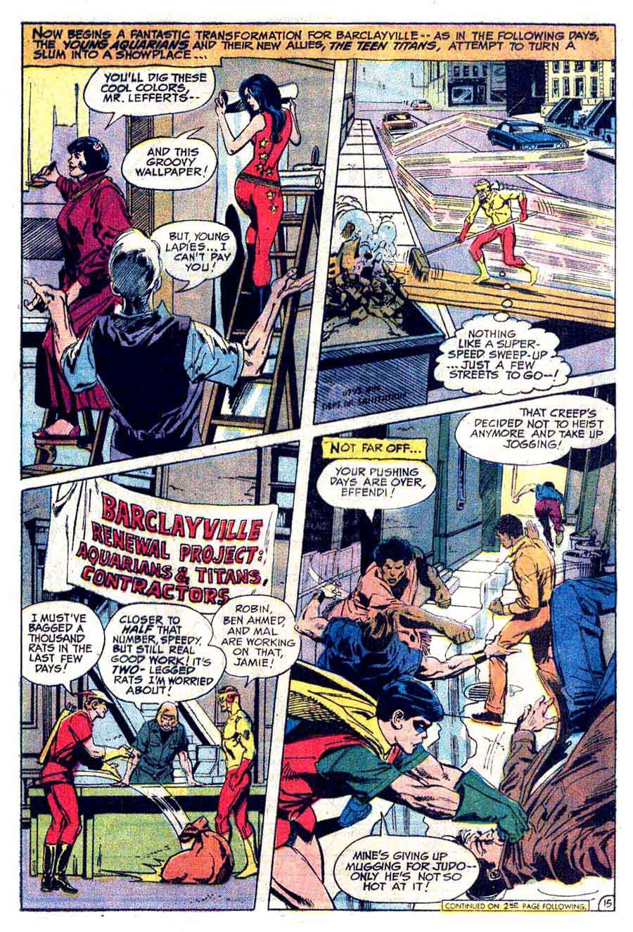 Brave and the Bold v1 #102 dc comic book page art by Neal Adams
