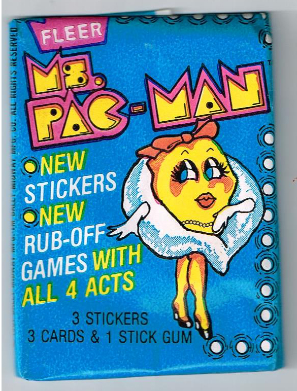 20 Years Before 2000 Wax Packs 80's PacMan Trading Cards