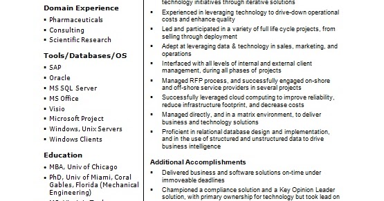 C unix resume phd iit or rec