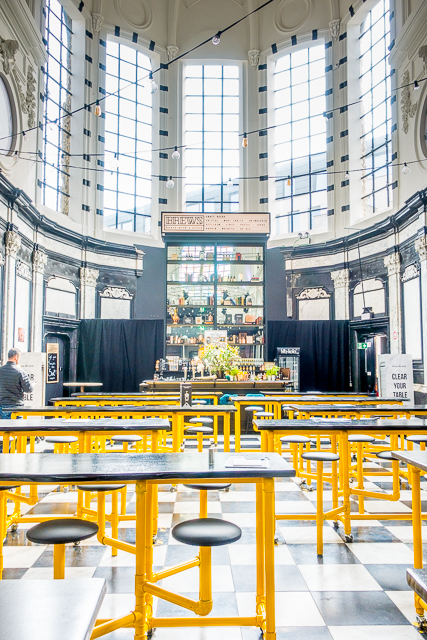 Foodie Heaven at Holy Food Market in Ghent, Belgium - a MUST on your trip to Belgium. The Holy Food Market is an amazing food hall inside an old church. It is such a fun experience and the food was AMAZING!!! Ghent is a short train ride from Bruges and Brussels. Definitely add Ghent and the Holy Food Market to your bucket list! Foodie Heaven at Holy Food Market in Ghent, Belgium - a MUST on your trip to Belgium. The Holy Food Market is an amazing food hall inside an old church. It is such a fun experience and the food was AMAZING!!! Ghent is a short train ride from Bruges and Brussels. Definitely add Ghent and the Holy Food Market to your bucket list!