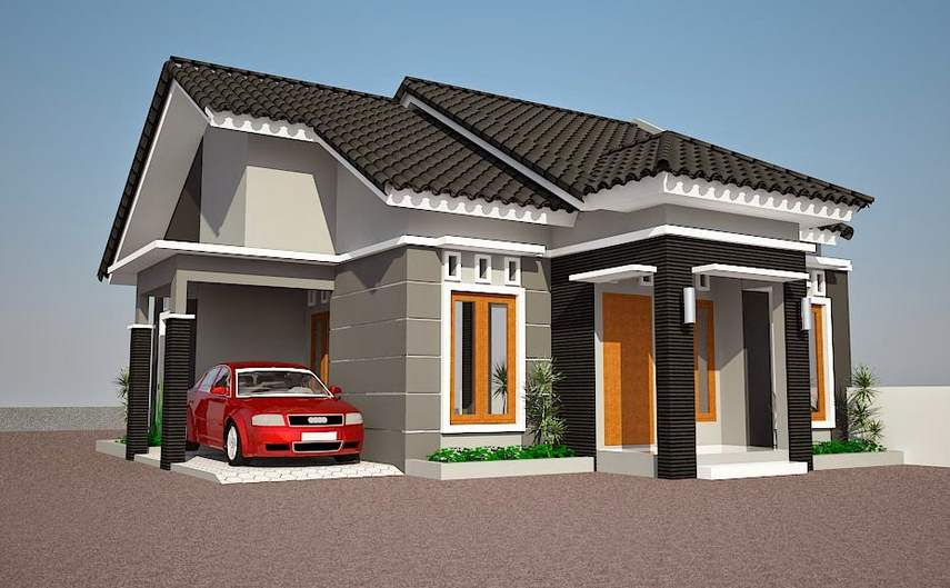 Koleksi Desain Atap  Rumah  Minimalis  Model Terbaru 2019