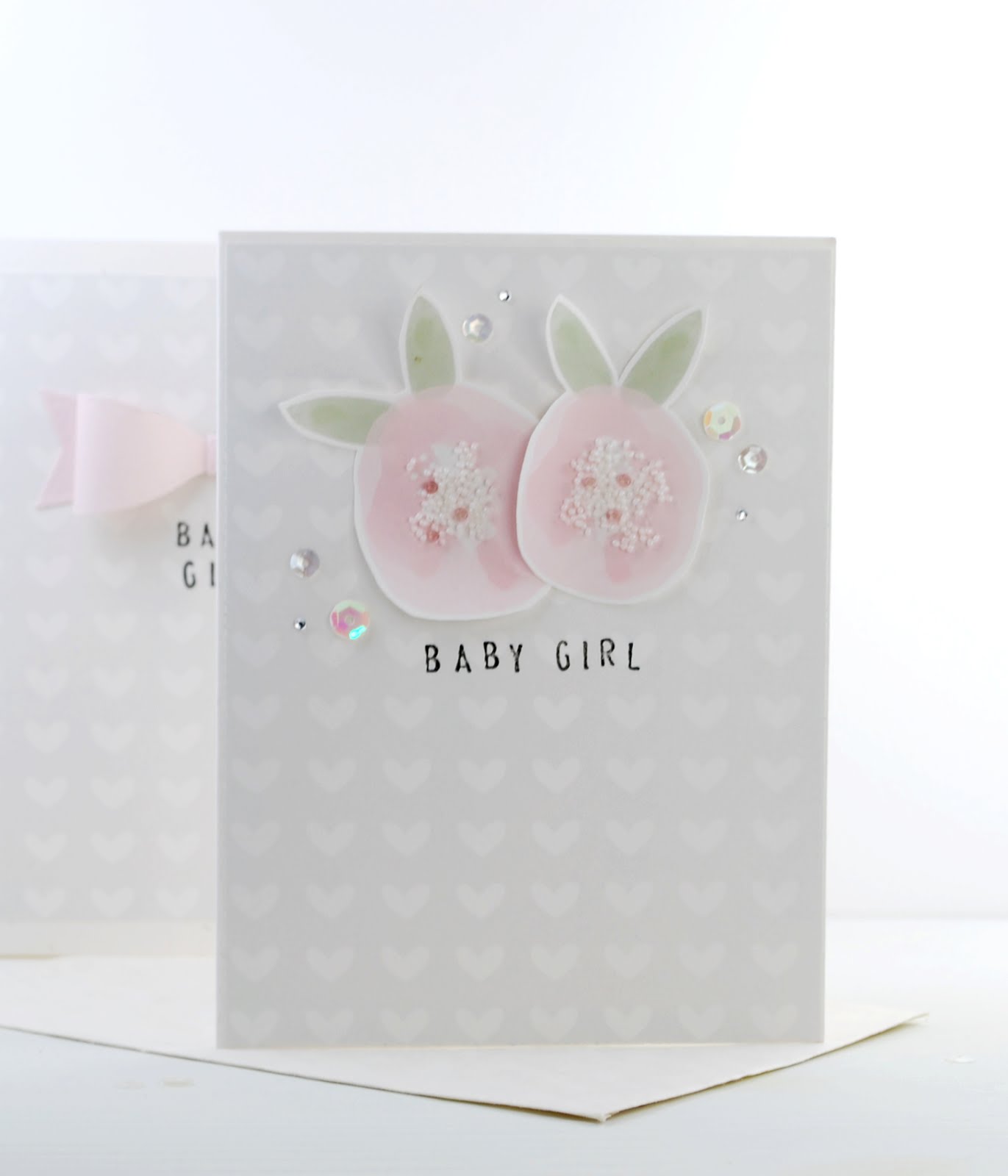 Patterned papers (including flowers cut from a paper) from the 'Molly Rose' Collection by The Lovely Studio.