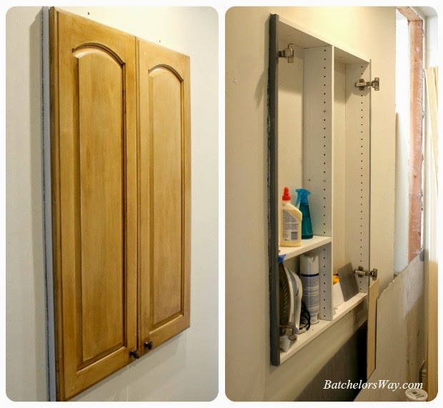 batchelors way: diy built in ironing board - part one