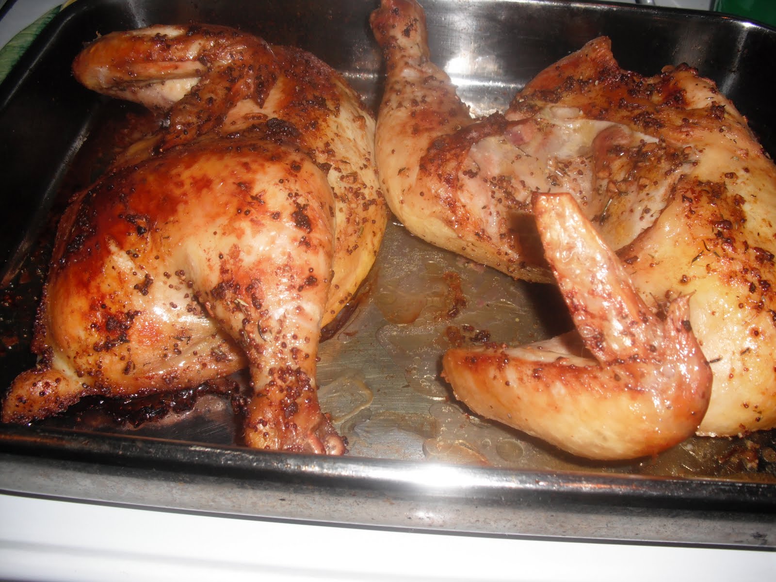 Noodle Salad Jacques Pépin Roasted Split Chicken with Mustard Crust