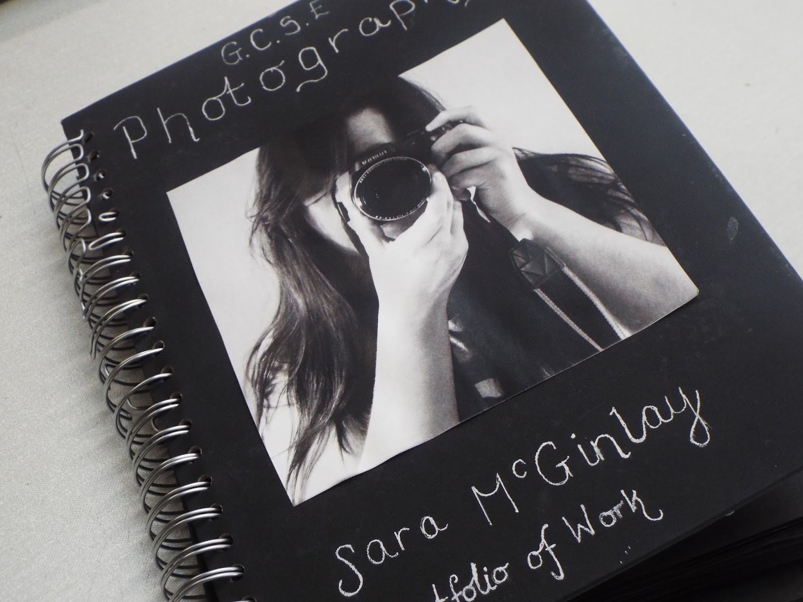 GCSE PHOTOGRAPHY FINAL PIECES PORTFOLIOS The Girl In The Blue Beret