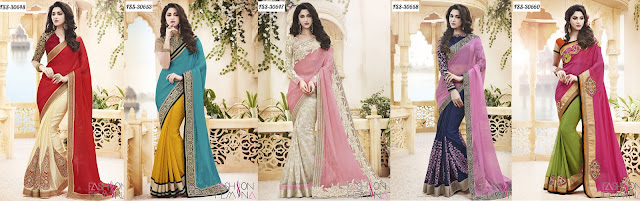 Online shopping latest indian Ethnic Designer Sarees Collection with discount price