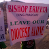 LOL: Women protest against the Bishop of Sapele Anglican Diocese who was accused of embezzlement