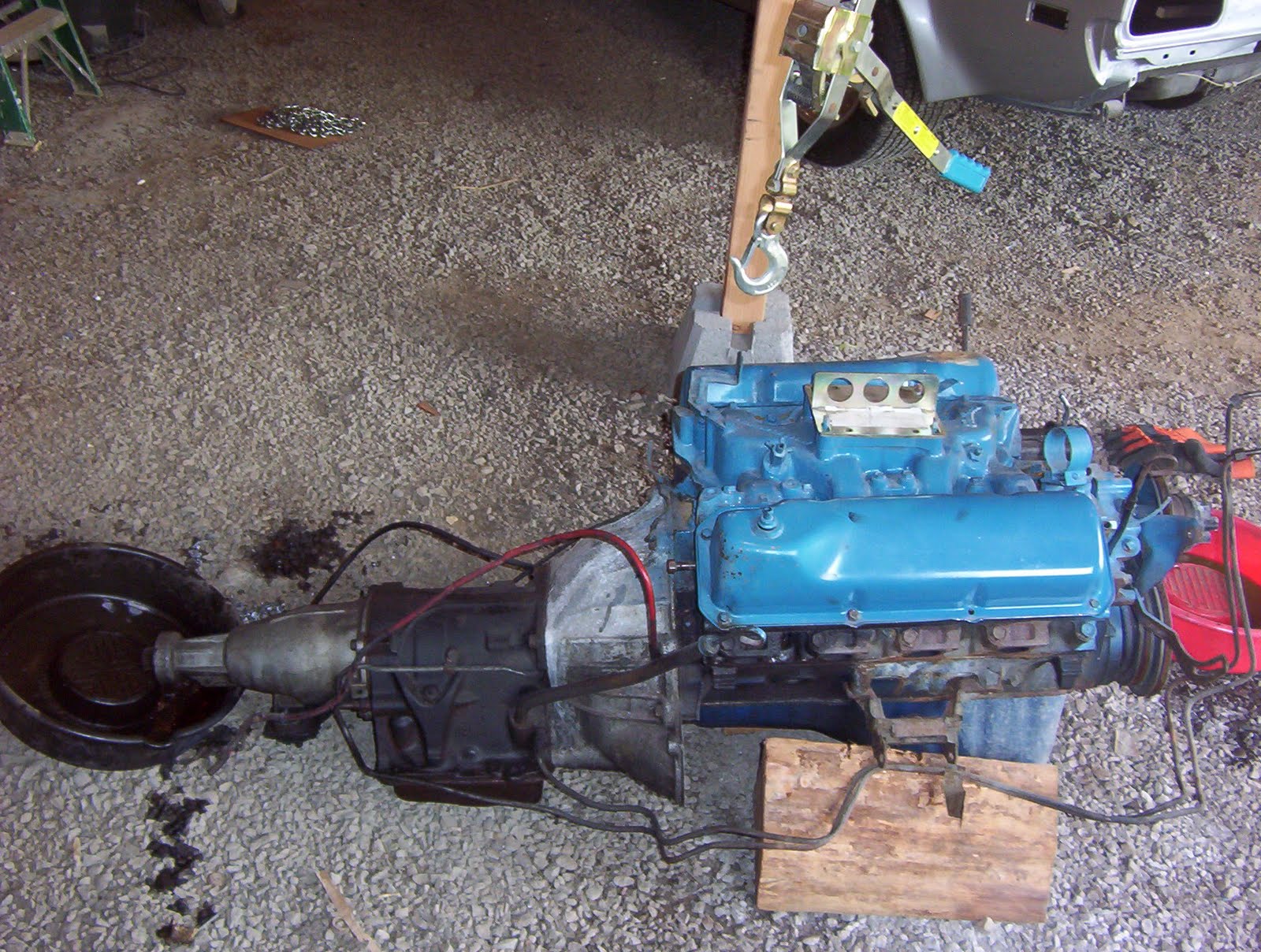 1972 Eleanor Mustang Craigslist Purchase of 351C, FMX transmission