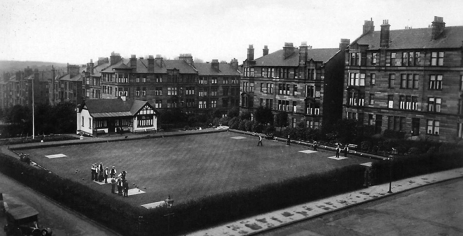 Tour Scotland Old Photograph Queensborough Gardens Hyndland Glasgow