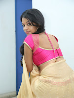 Bhavya Sri New Glamorous half saree photos-cover-photo