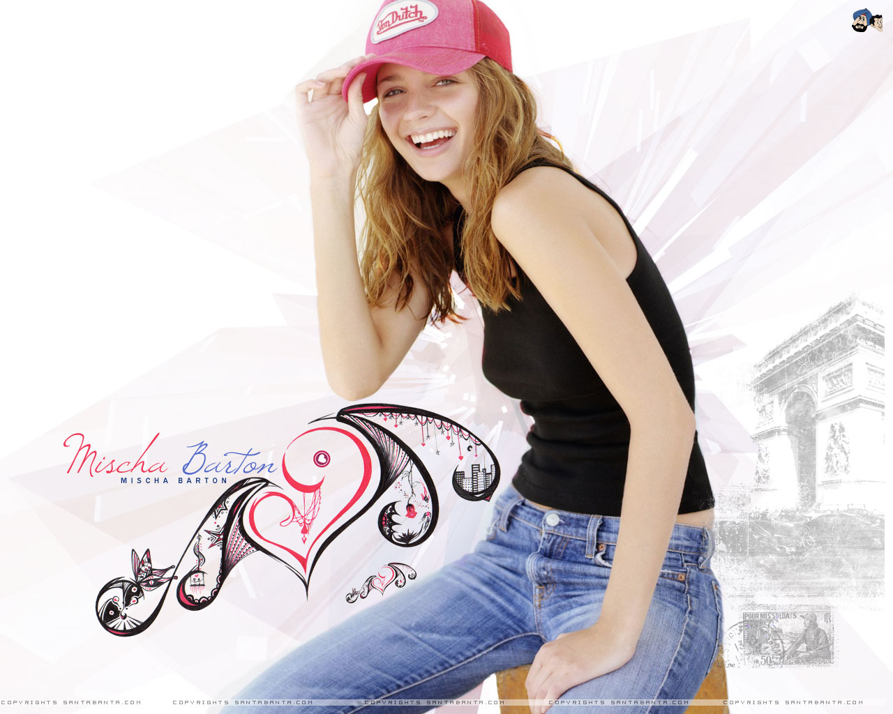 Mix wallpapers: Hollywood models