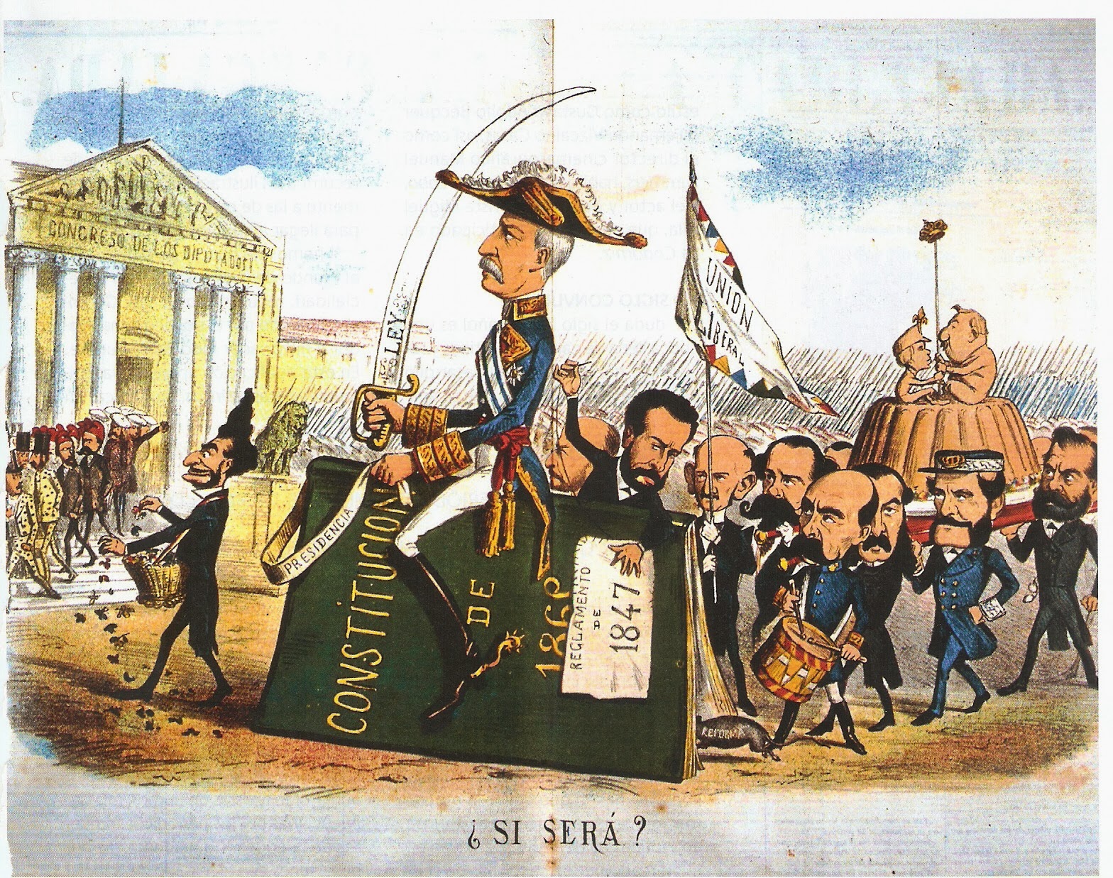 Anacrónicos Recreación Histórica: La caricatura en el siglo XIX