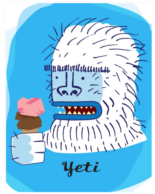 I Loved the Yeti Frozen Treat 2