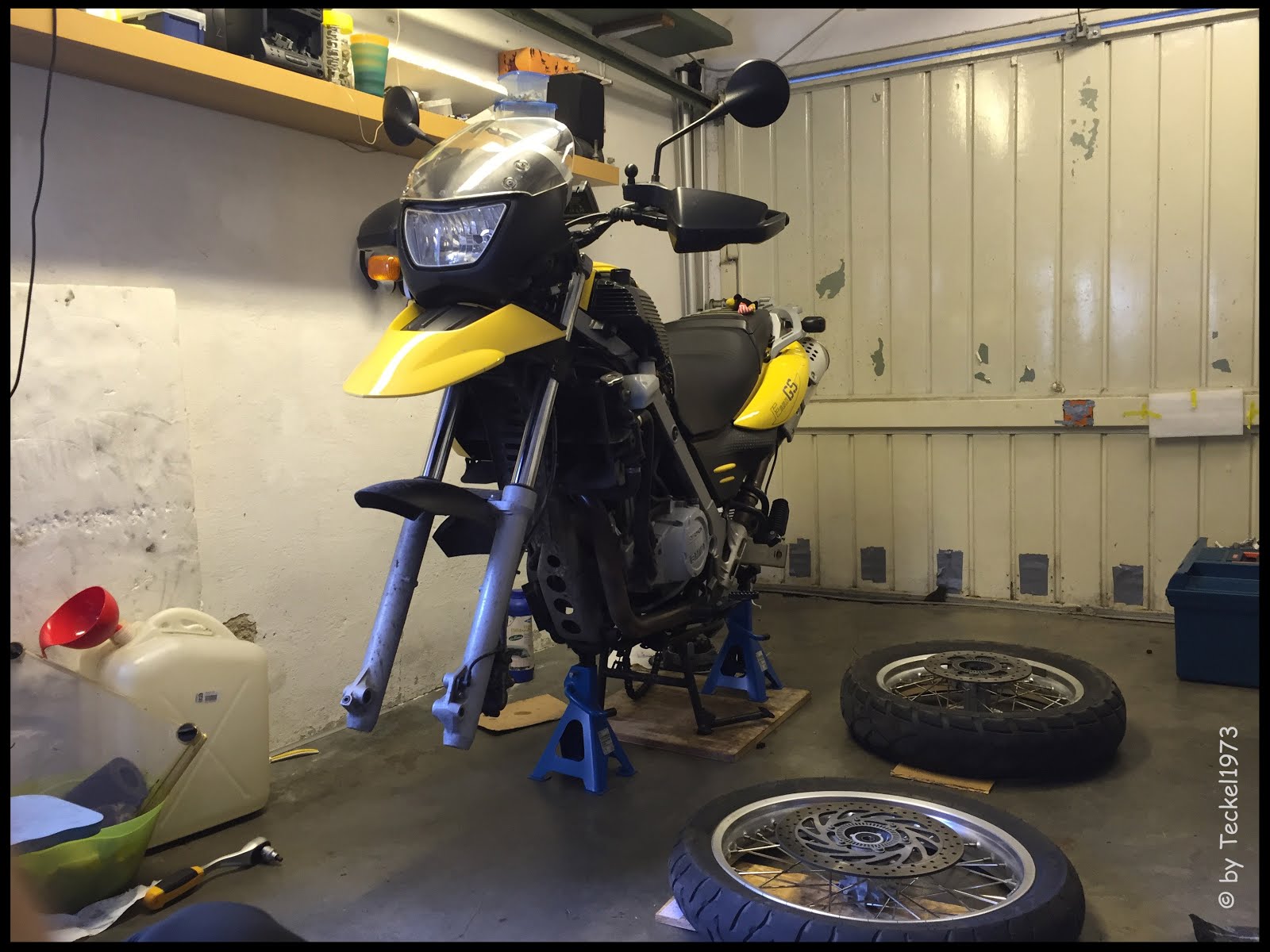 BMW F 650 GS - Eine neue Leidenschaft: BMW F650GS Enduroreifen - K60 ...