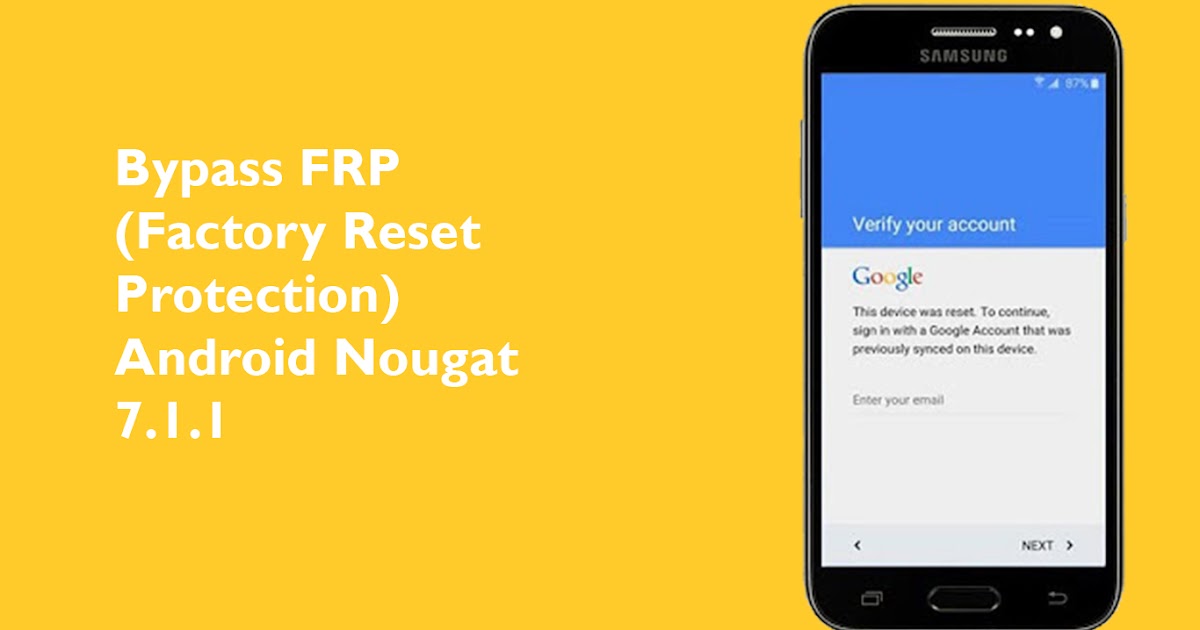 Pengalaman Bypass FRP (Factory Reset Protection) Android