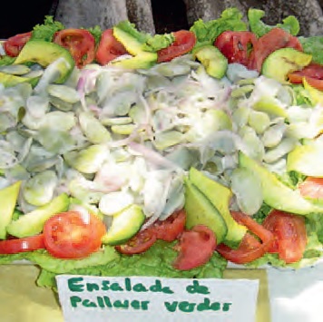Ensalada de Pallares Verdes con Verduras