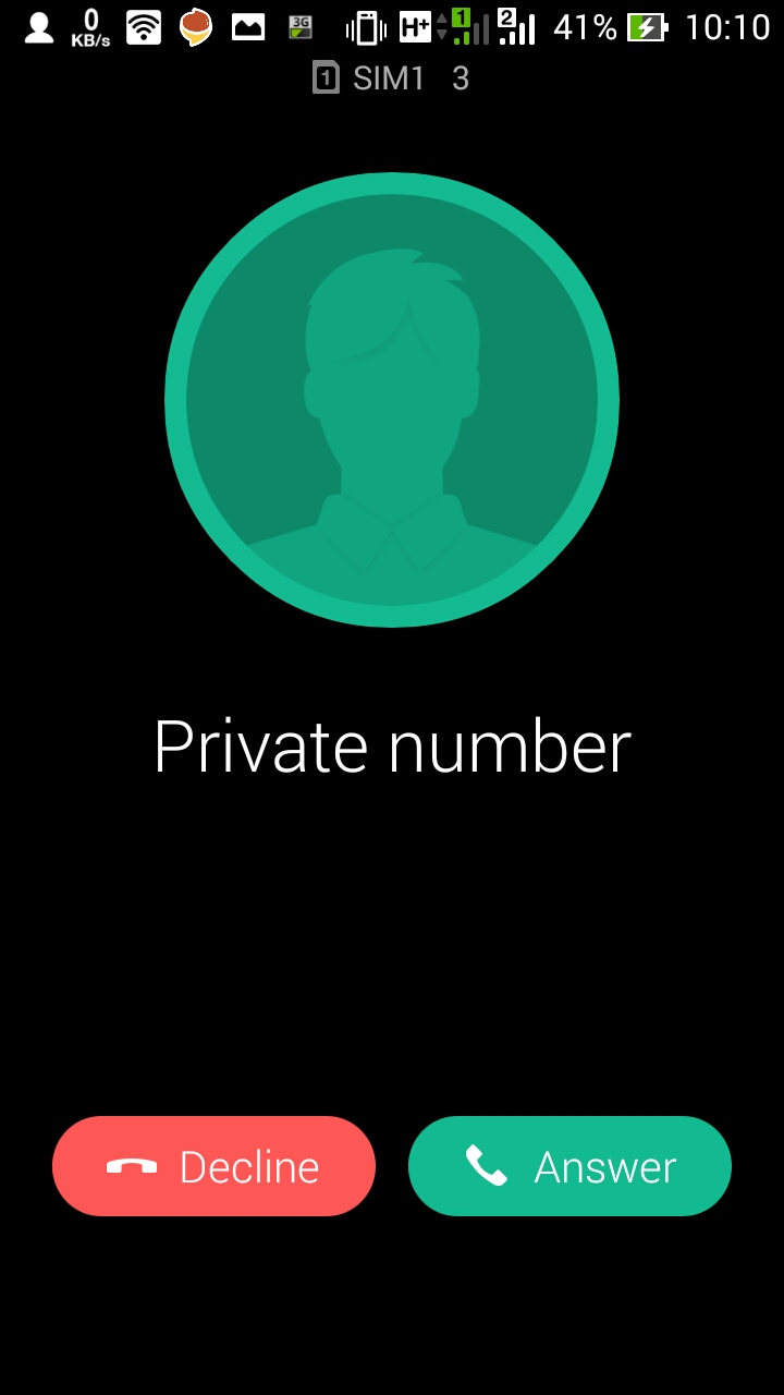 cara private number telkomsel di hp oppo
