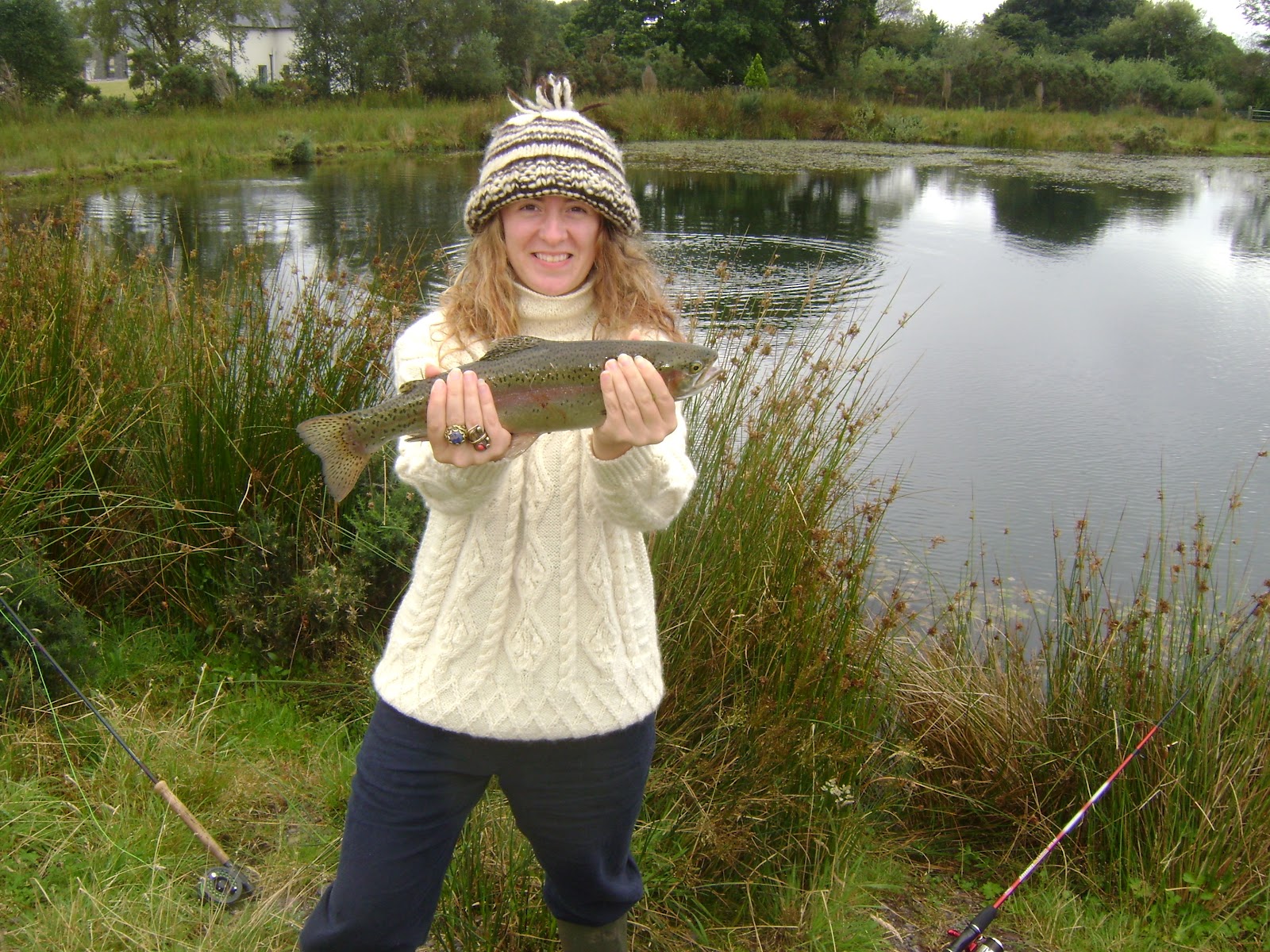 Salmon trout fishing in Ireland with Robert White