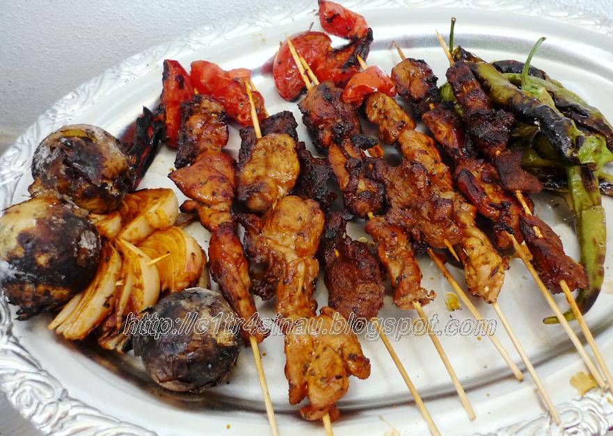 Citra's Home Diary Kırmızı biber siş kebab (siş kebab with ground red