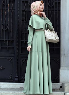 contoh busana muslim gamis terbaru contoh busana muslim gamis terbaru