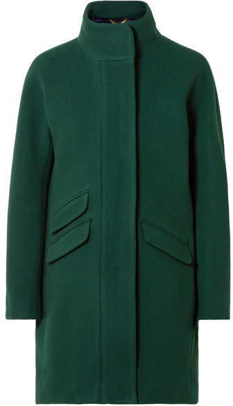 J.Crew - Cocoon Wool-blend Coat - Forest green