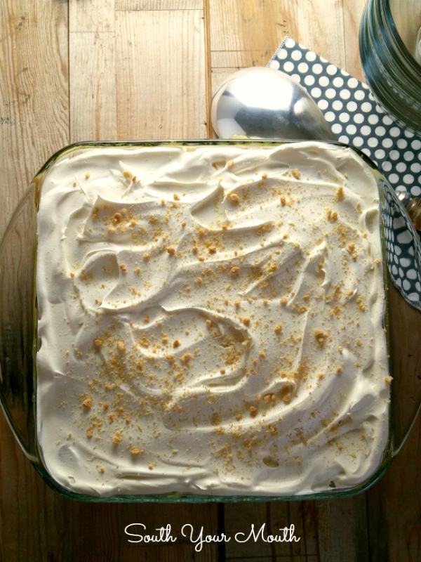 South Your Mouth Peanut Butter Ripple Nutter Butter Banana Pudding