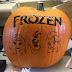 Frozen Halloween Pumpkin | Vinyl Letters and Stickers
