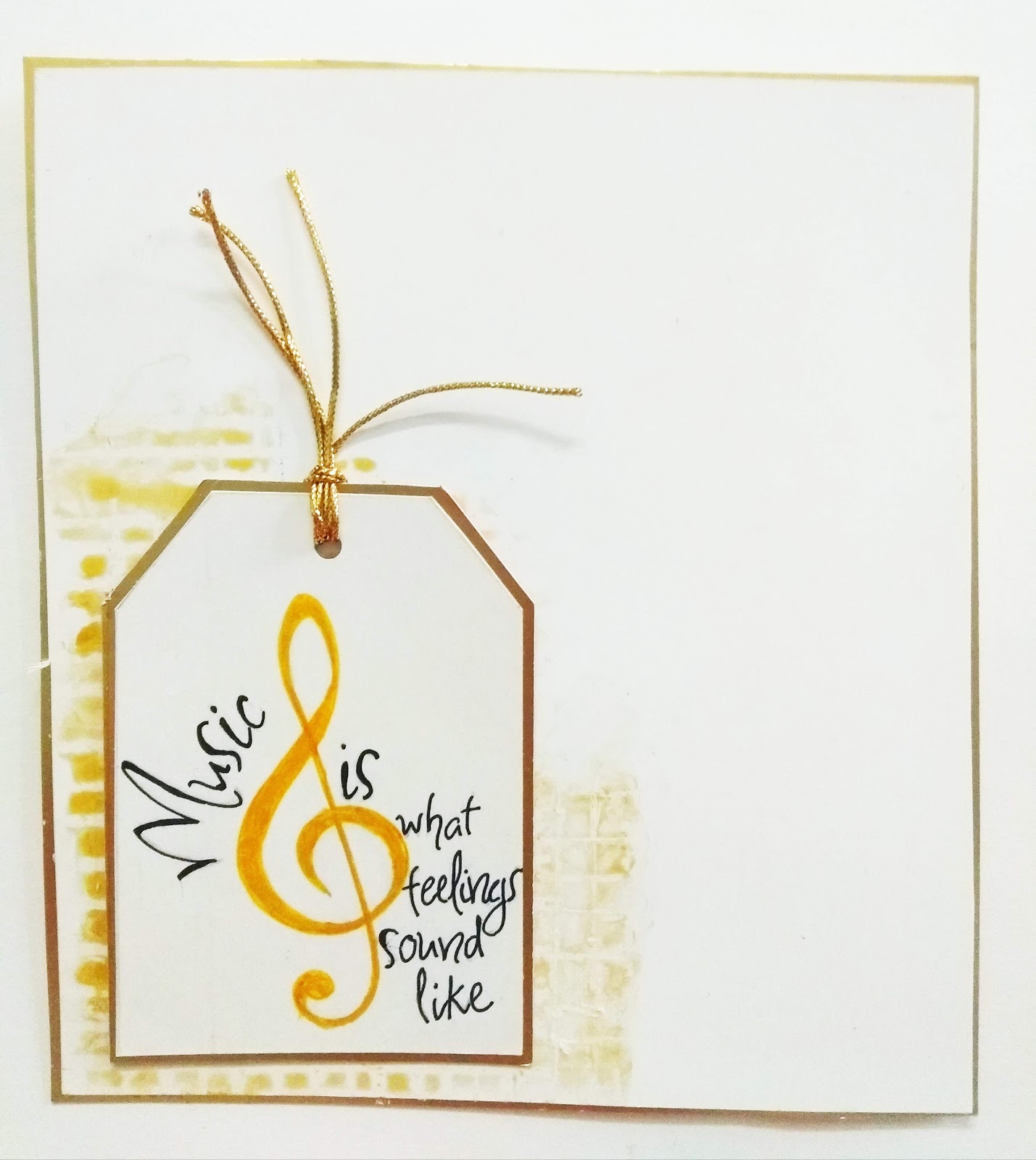 Creations Personalised Music tag