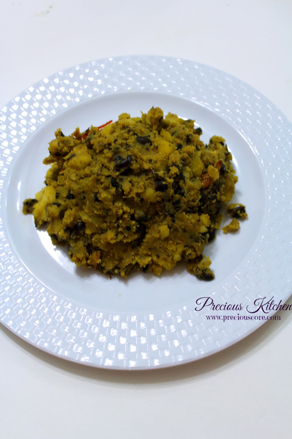 CAMEROONIAN MASHED POTATOES AND BEANS Precious Core