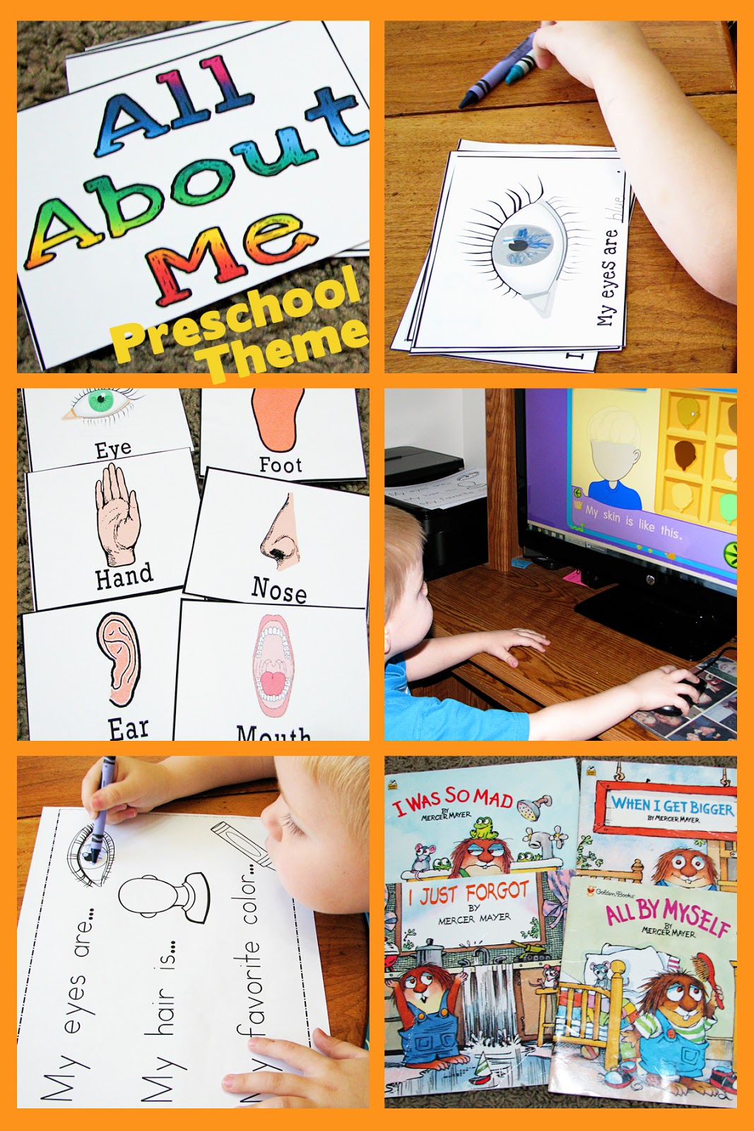 All About Me Theme Ideas For Toddlers