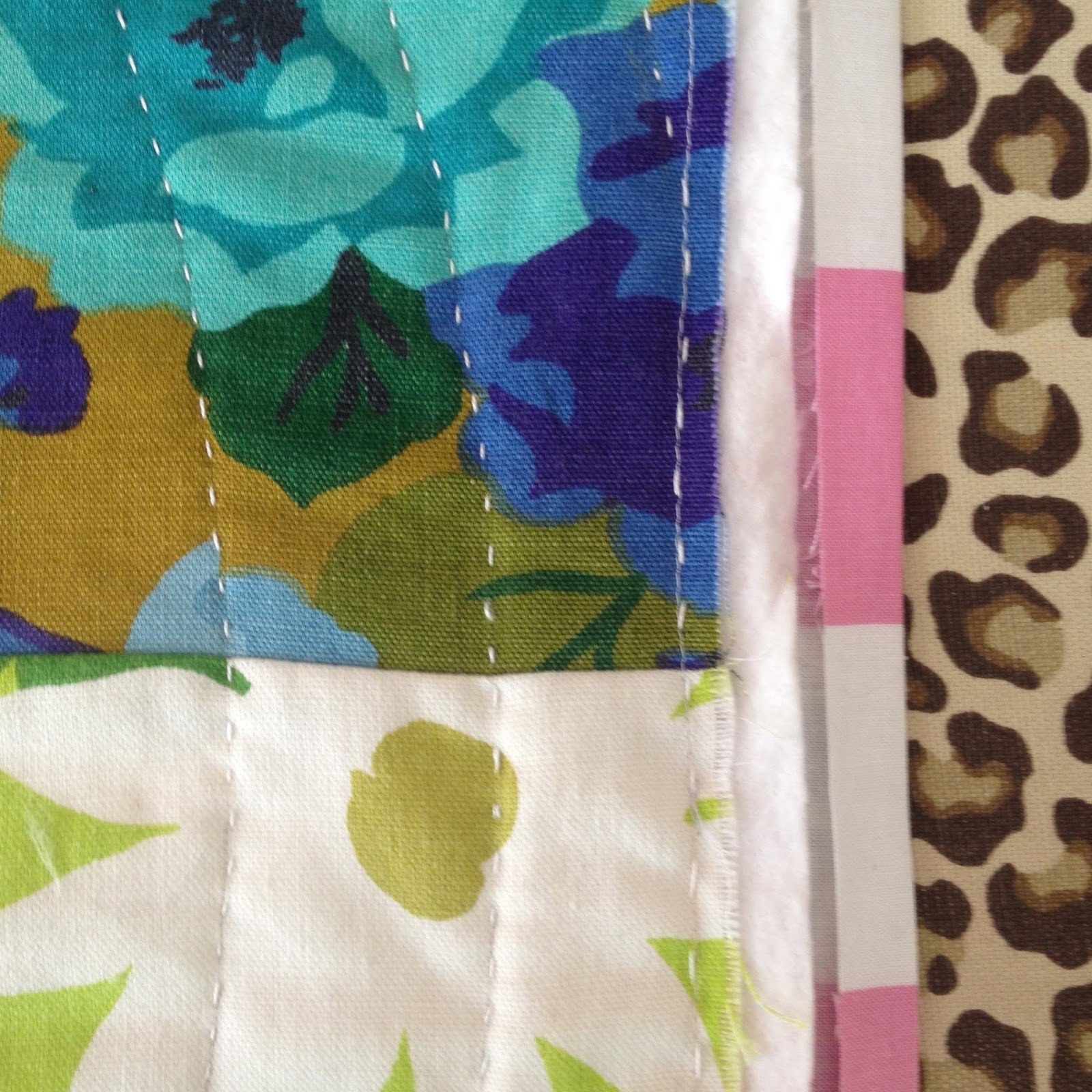 nifty quilts Back to front binding tutorial