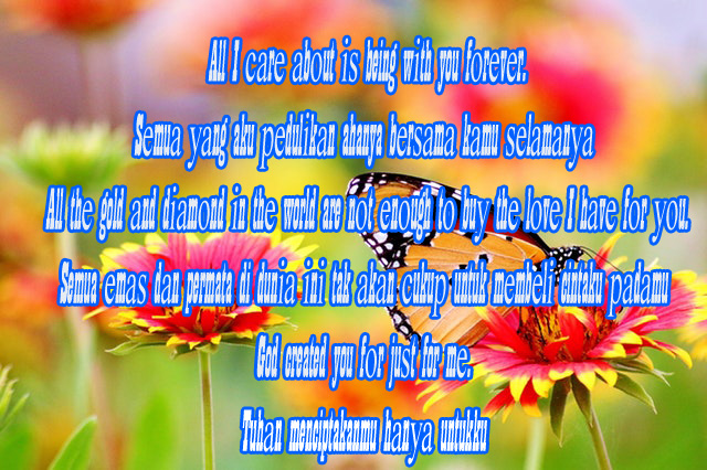 Kata Cinta Bahasa Inggris Ini Mampu Membuat Pasanganmu