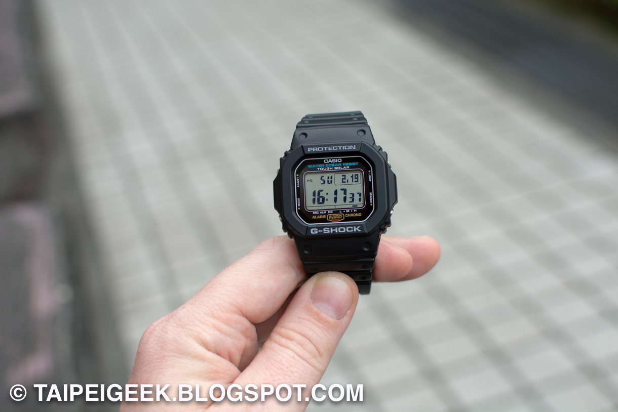 Glæd dig Konvention mock CASIO G-Shock G-5600E-1DR review | TAIPEI GEEK