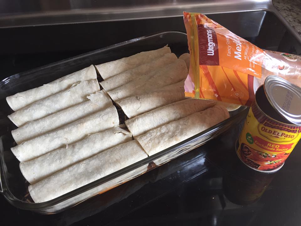 Kitchen Dreamin' Black Bean Enchiladas