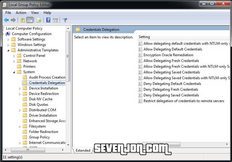 Local Group Policy Editor