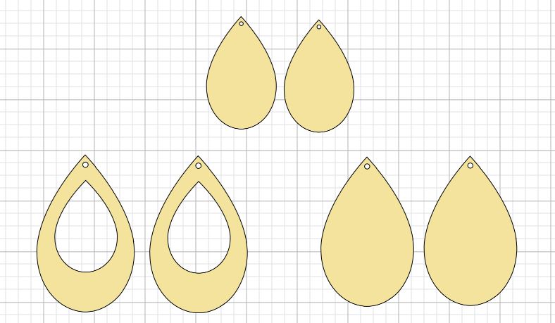 Download Free svgs for Faux Leather Earrings