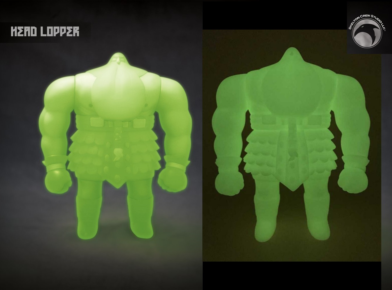 The Blot Says... Head Lopper GID Edition 9” Vinyl Figure by