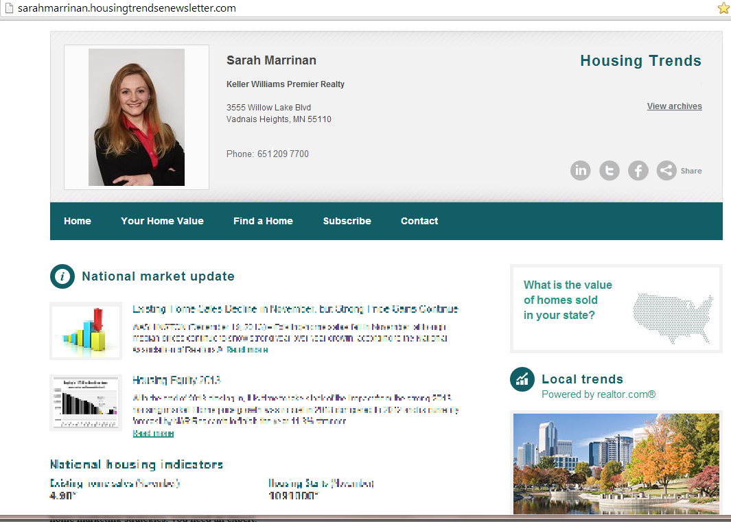  View the Latest National and Local Housing Trends!
