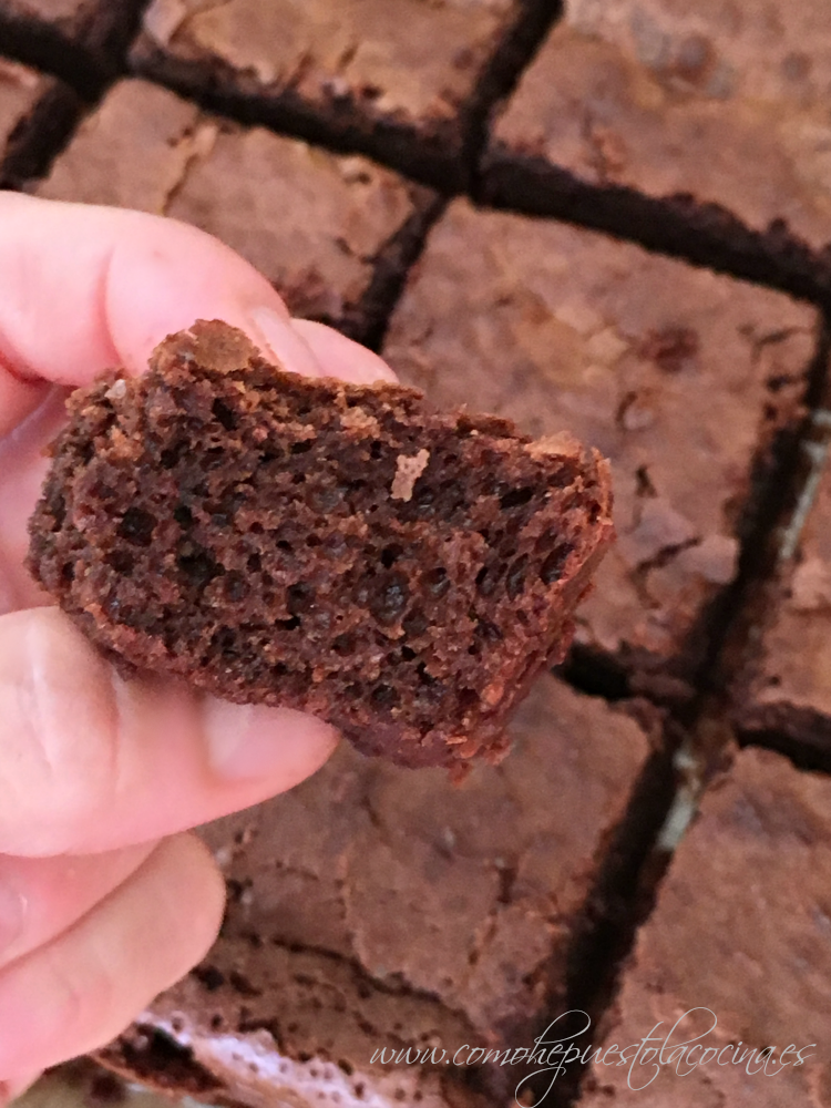 COMO HE PUESTO LA COCINA: BROWNIE