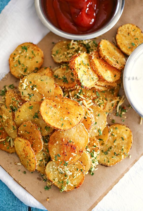 Parmesan Roasted Potatoes Easy Family Dinner Ideas Most Viral Recipes