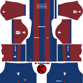 Levante UD 2017/18 - Dream League Soccer Kits