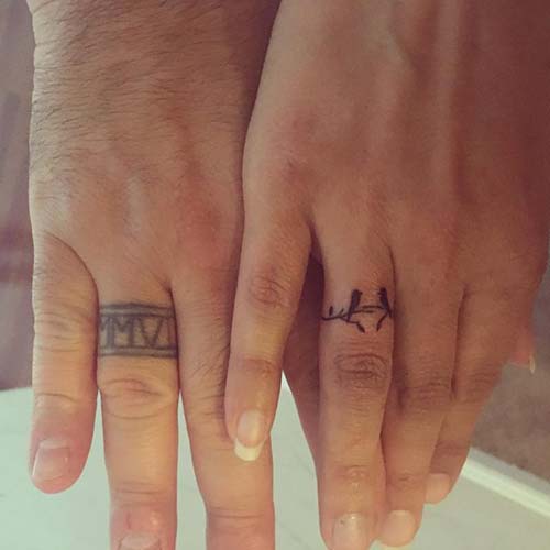 wedding ring tattoo for married couples evli çiftler için yüzük parmağı dövmeleri wedding ring tattoo for married couples evli çiftler için yüzük parmağı dövmeleri