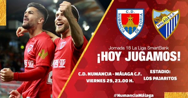 GOL ofrece hoy el Numancia - Málaga a las 21:00 horas GOL ofrece hoy el Numancia - Málaga a las 21:00 horas