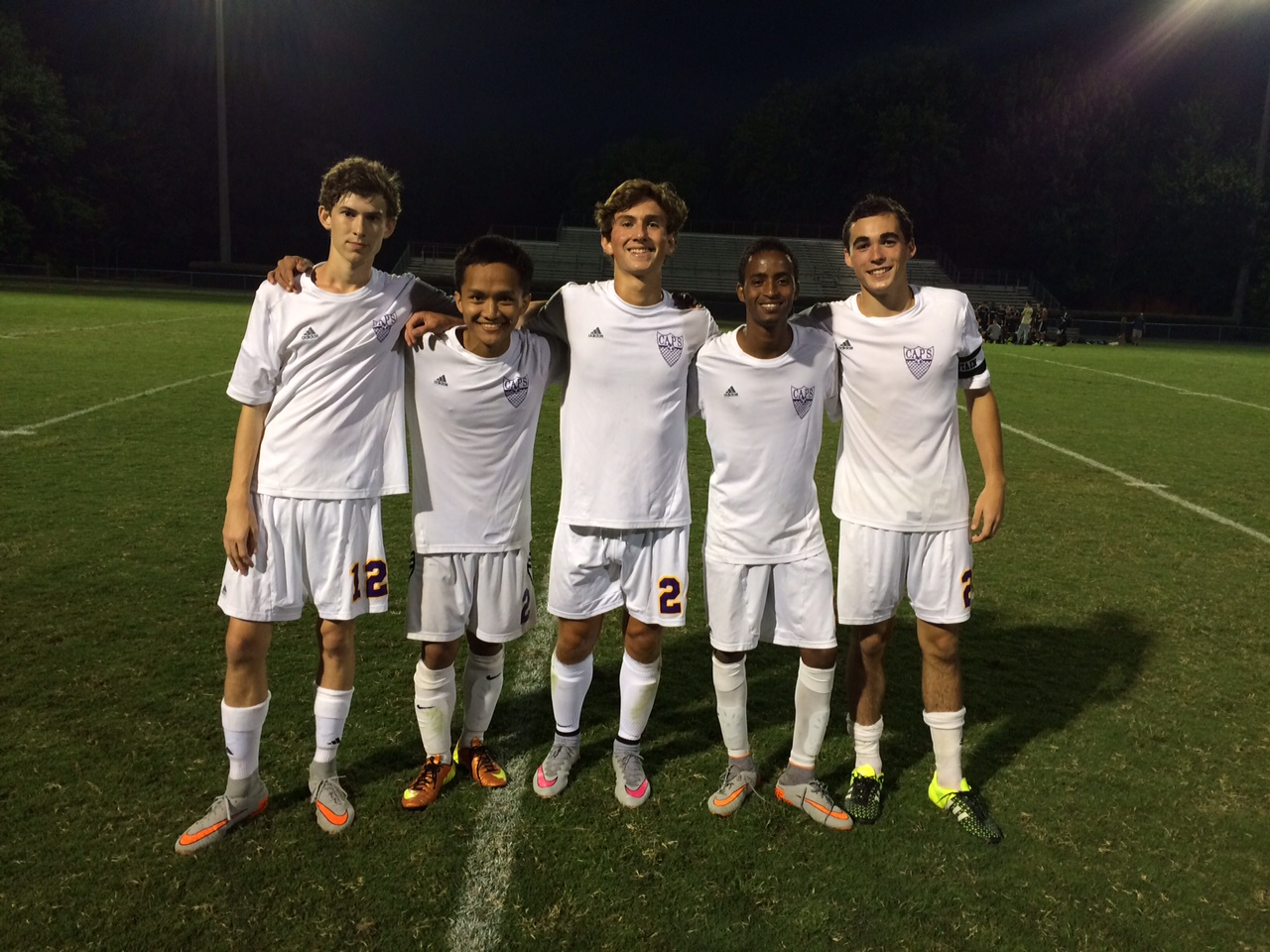 Caps' Soccer Conquers Knights