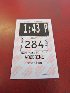 Transfer for Woodbine station in Toronto