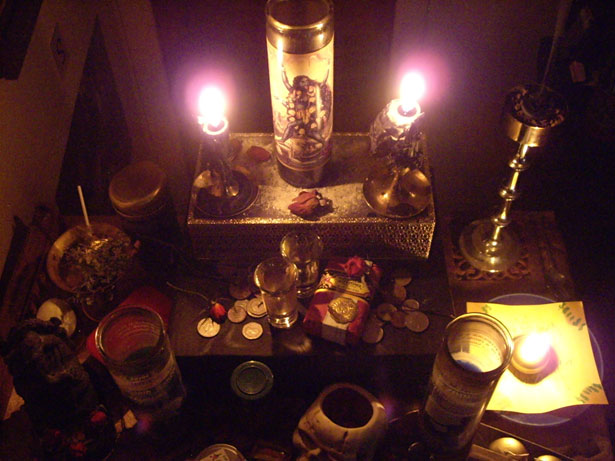 Pagan altar