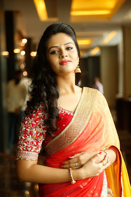 SriMukhi in Saree Photos