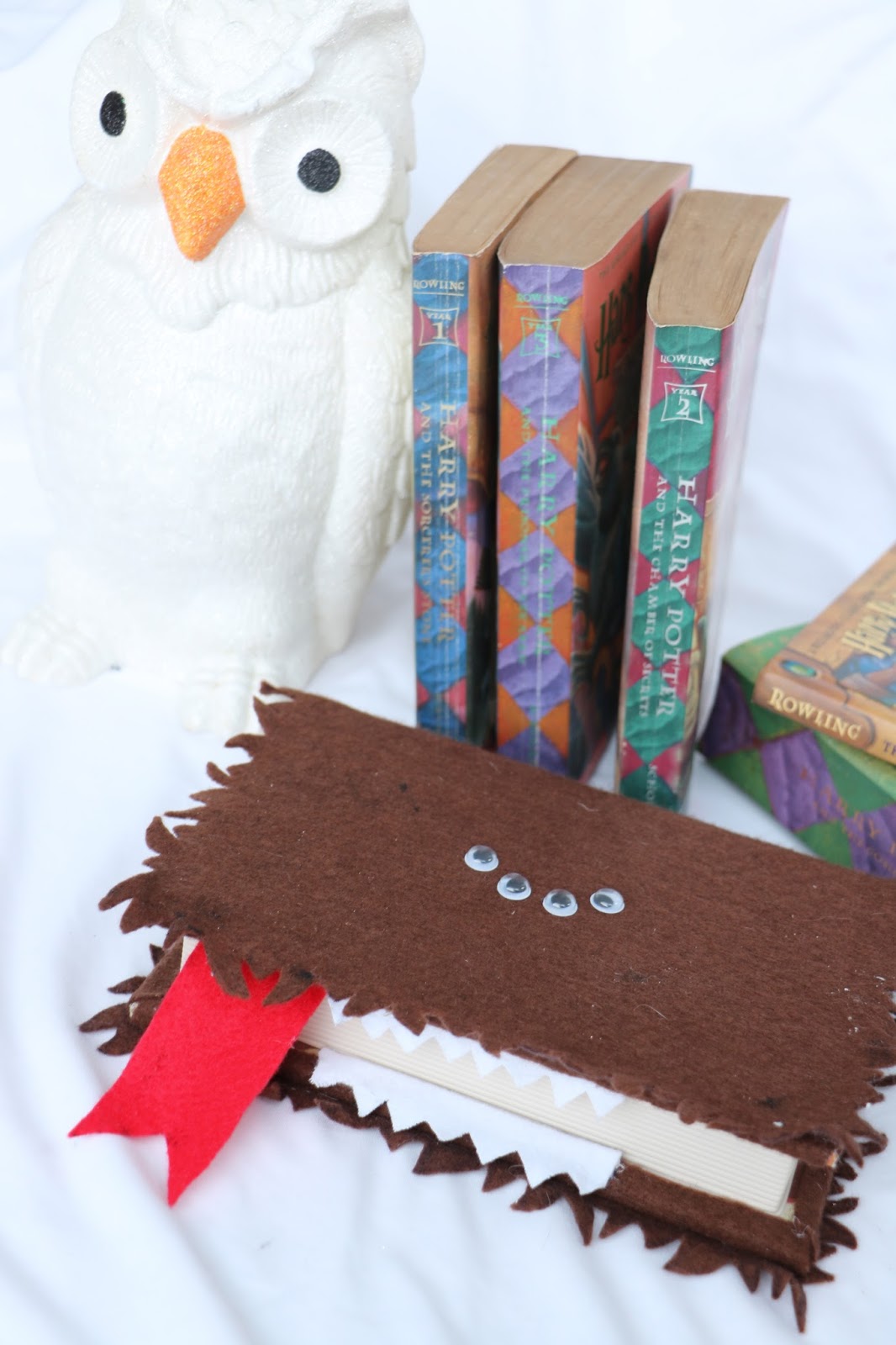 {DIY} Harry Potter Monster Book Tutorial Marie McGrath